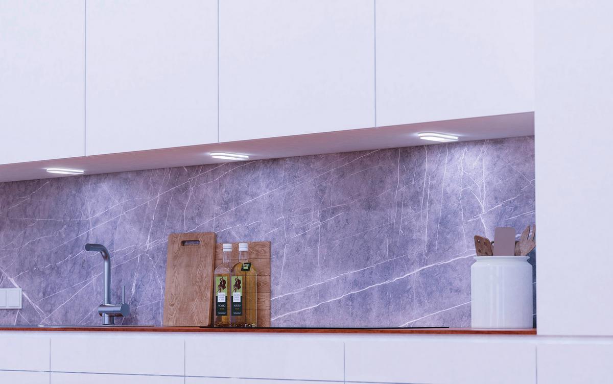 ZESTAW LAMP PODSZAFKOWYCH 404031 TINT SMART LED UNTERB. - biały, Basics, tworzywo sztuczne (5,5/1,5/15cm) - Tint