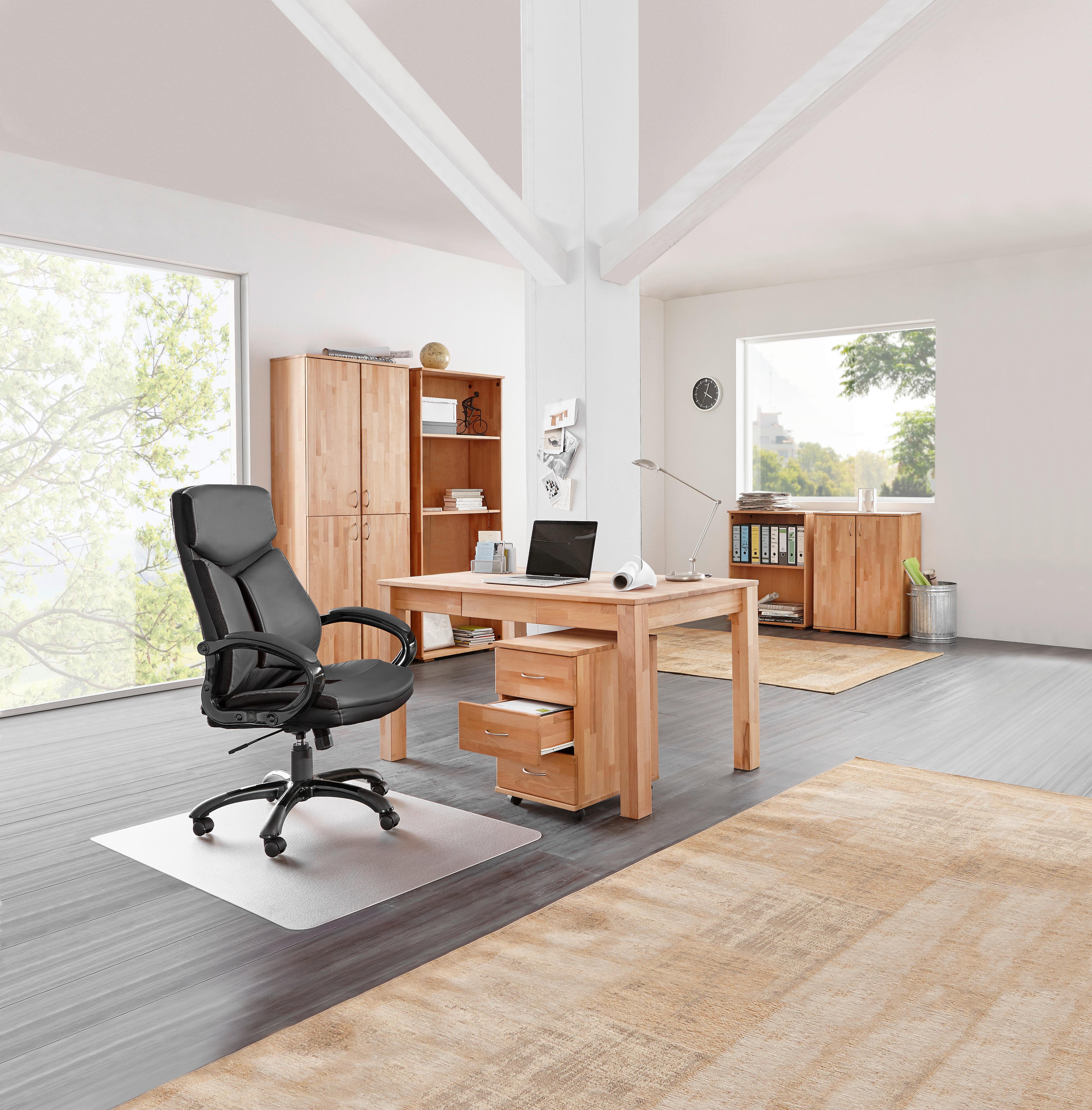 BIURKO OKLAHOMA - buk twardzielowy, Design, drewno (140/80/76cm) - Carryhome