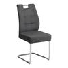 SVIKTSTOL LEA - kromfärg/grå, Modern, metall/textil (44/97/59cm) - Mömax