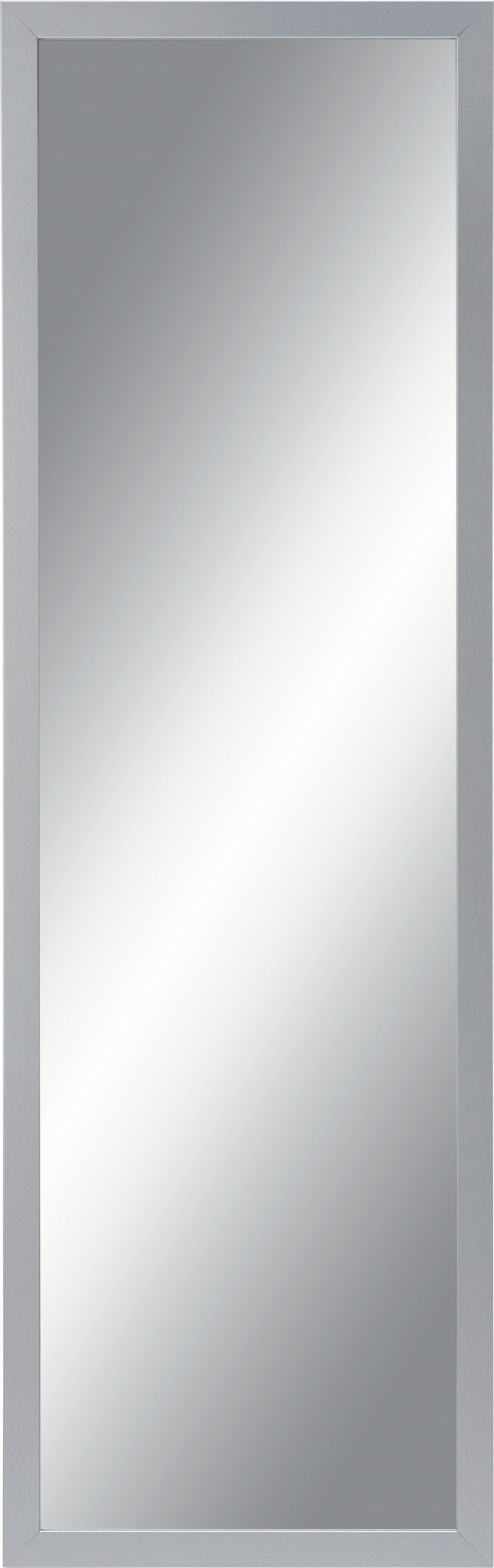 Stensko Ogledalo Silver - srebrne barve, steklo/leseni material (50/150/2cm) - Mömax