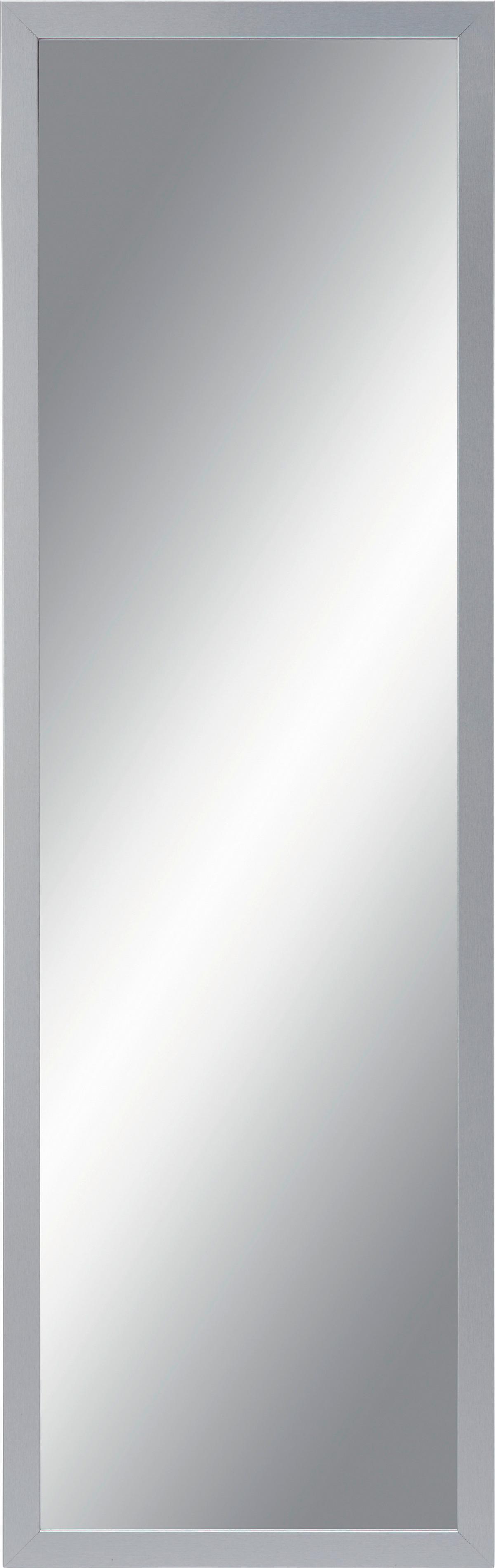 Stensko Ogledalo Silver - srebrne barve, steklo/leseni material (50/150/2cm) - Mömax