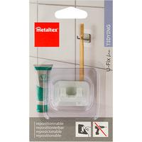 Öntapadós Akasztó Clever - műanyag (7/7/3cm) - Metaltex