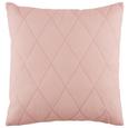 Okrasna Blazina Quilt - roza, Romantika, tekstil (45/45cm) - Mömax modern living Okrasna Blazina Quilt - roza, Romantika, tekstil (45/45cm) - Mömax modern living