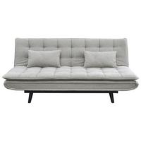 Schlafsofa Sun Grau - Schwarz/Grau, MODERN, Holz/Textil (190/83/93cm) - Mömax