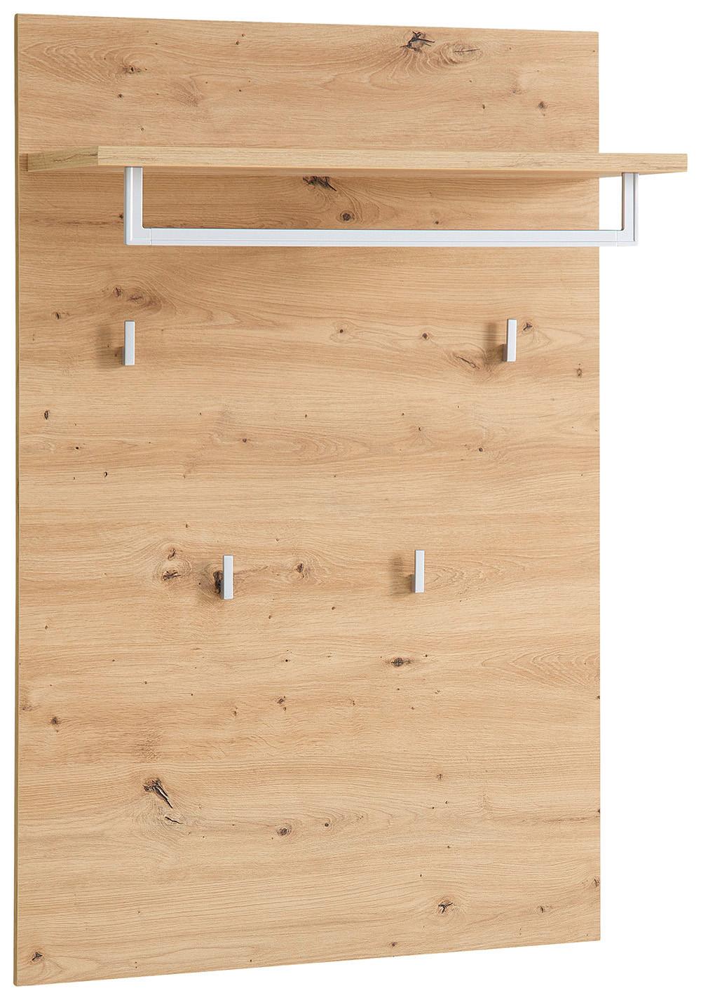 Garderobenpaneel Bari in Eiche Artisan - Eiche Artisan, Modern, Holzwerkstoff (78/117/30cm) - Premium Living