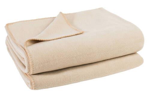 KOC POLAROWY 103291 SOFT-FLEECE - beżowy, Basics, tkanina (160/200cm) - Zoeppritz