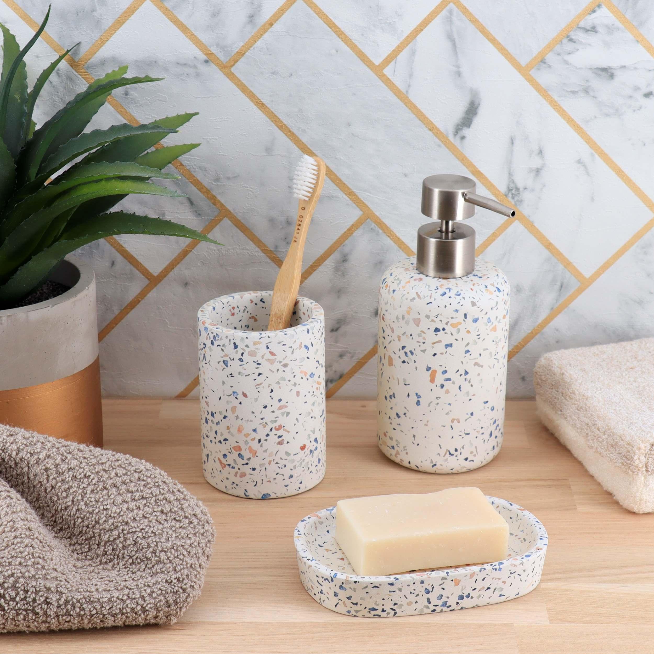 Suport pentru săpun Terrazzo - Basics (13/9/9cm)