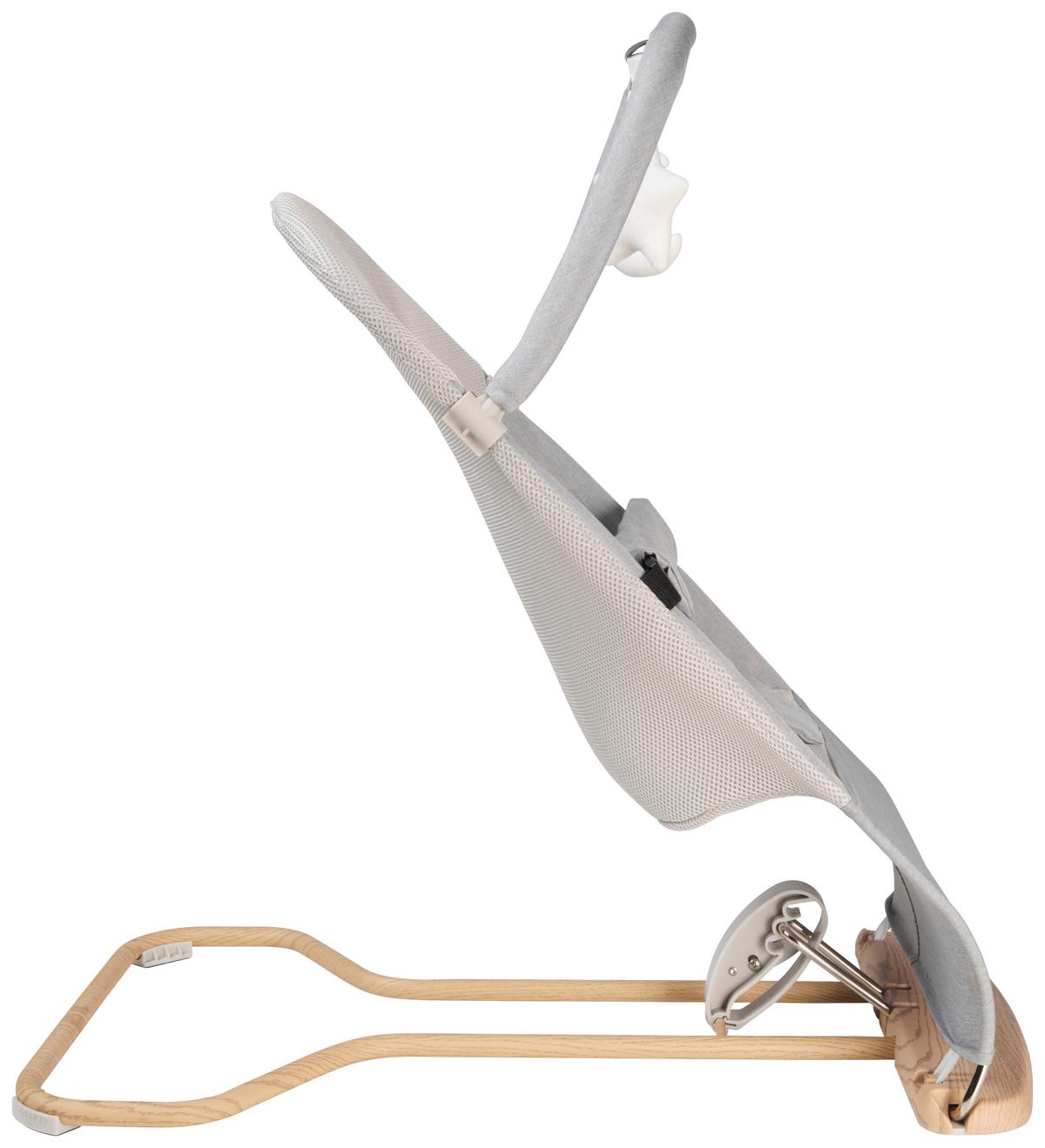 BUJAK WOODY - kolor dębowy/jasnoszary, Trend, tworzywo sztuczne/metal (67/39/40cm) - Jimmylee