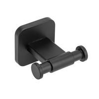 Cârlig pentru prosop Porto - negru, Konventionell, metal (7/5,5/6,5cm) - Wenko