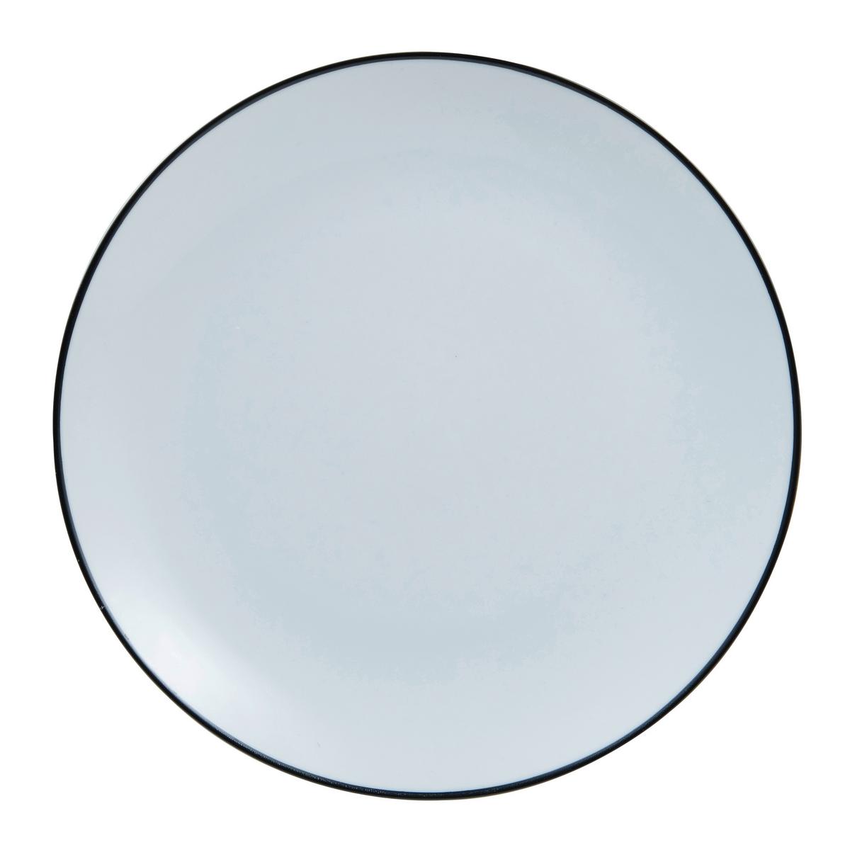 SERWIS OBIADOWO-ŚNIADANIOWY EDGE - biały, Lifestyle, ceramika (62/36/26cm)