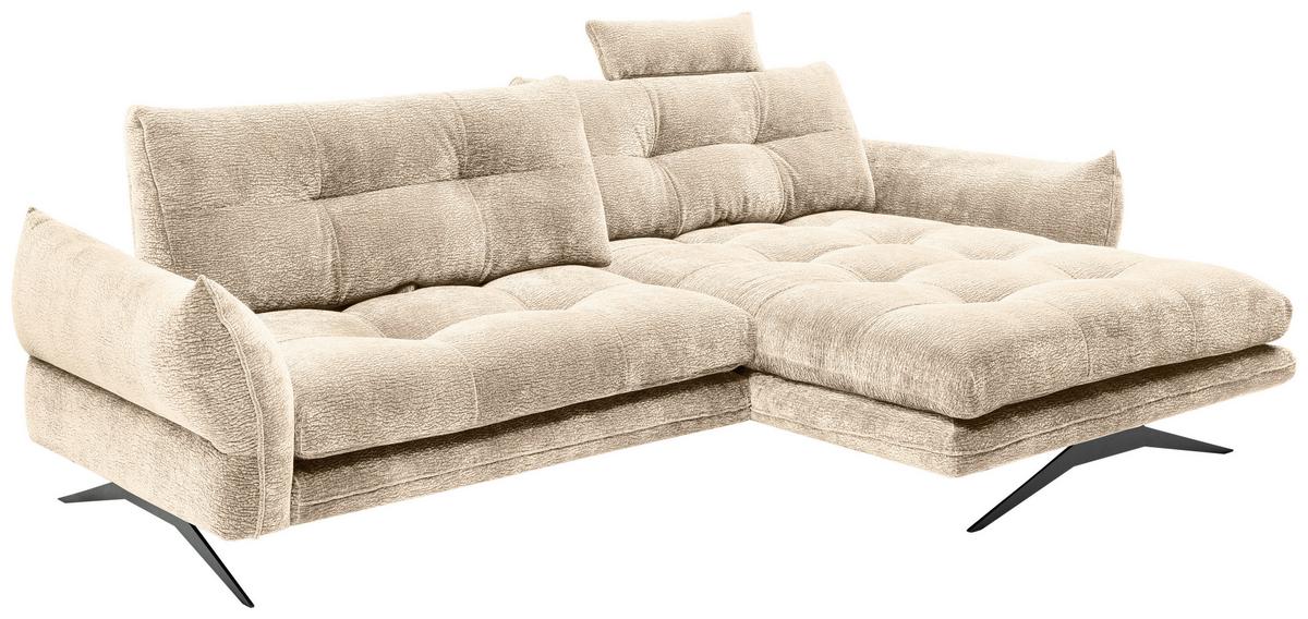 Coltar BAXTER - bej, Modern, textil (280/68-87/177cm) - Premium Living