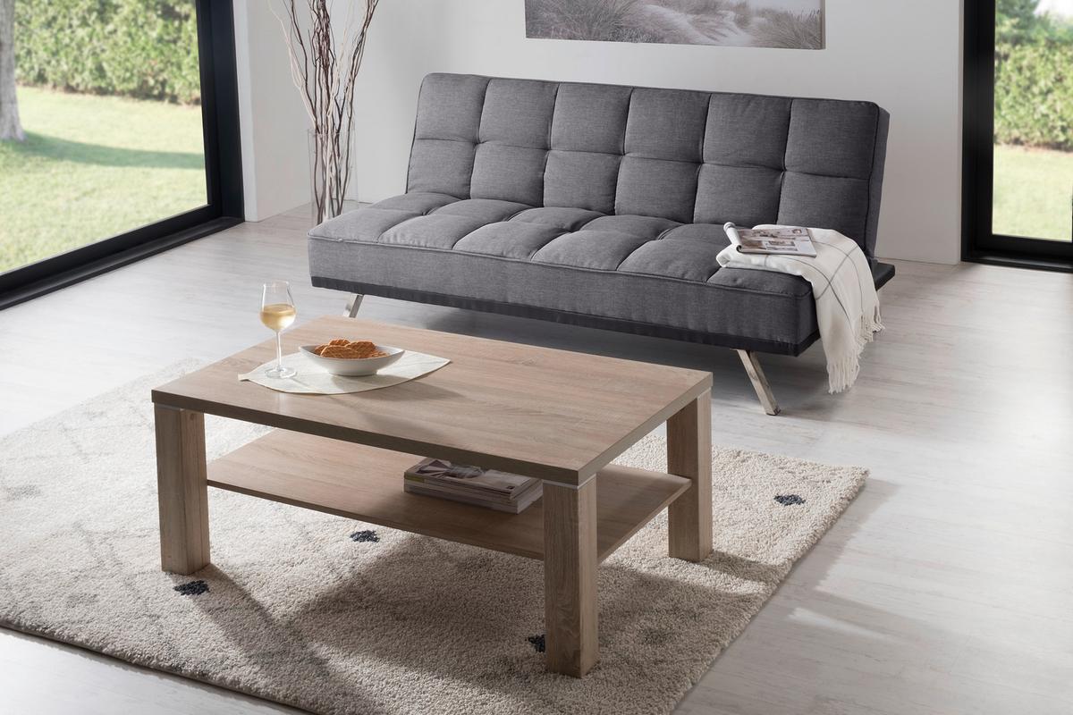 Zofa S Posteljno Funkcijo Roma, Antracit - barve nerjavečega jekla/antracit, Basics, kovina/tekstil (179/84/96cm) - Mömax