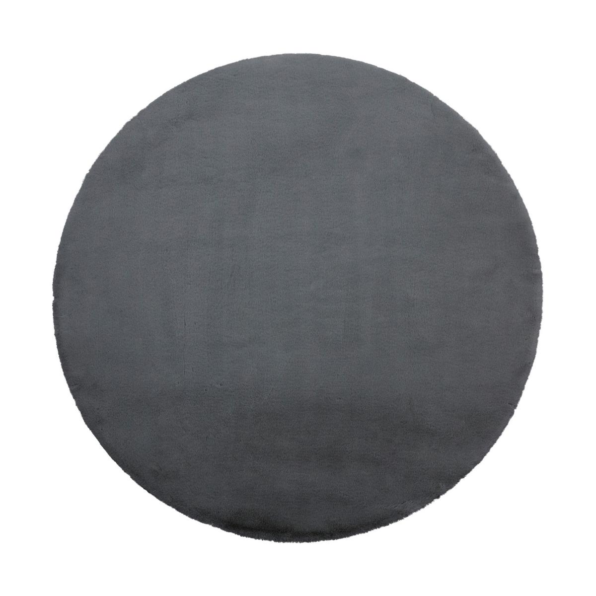 Műszőrme Caroline 120cm - sötétszürke, Modern, textil (120cm) - Mömax