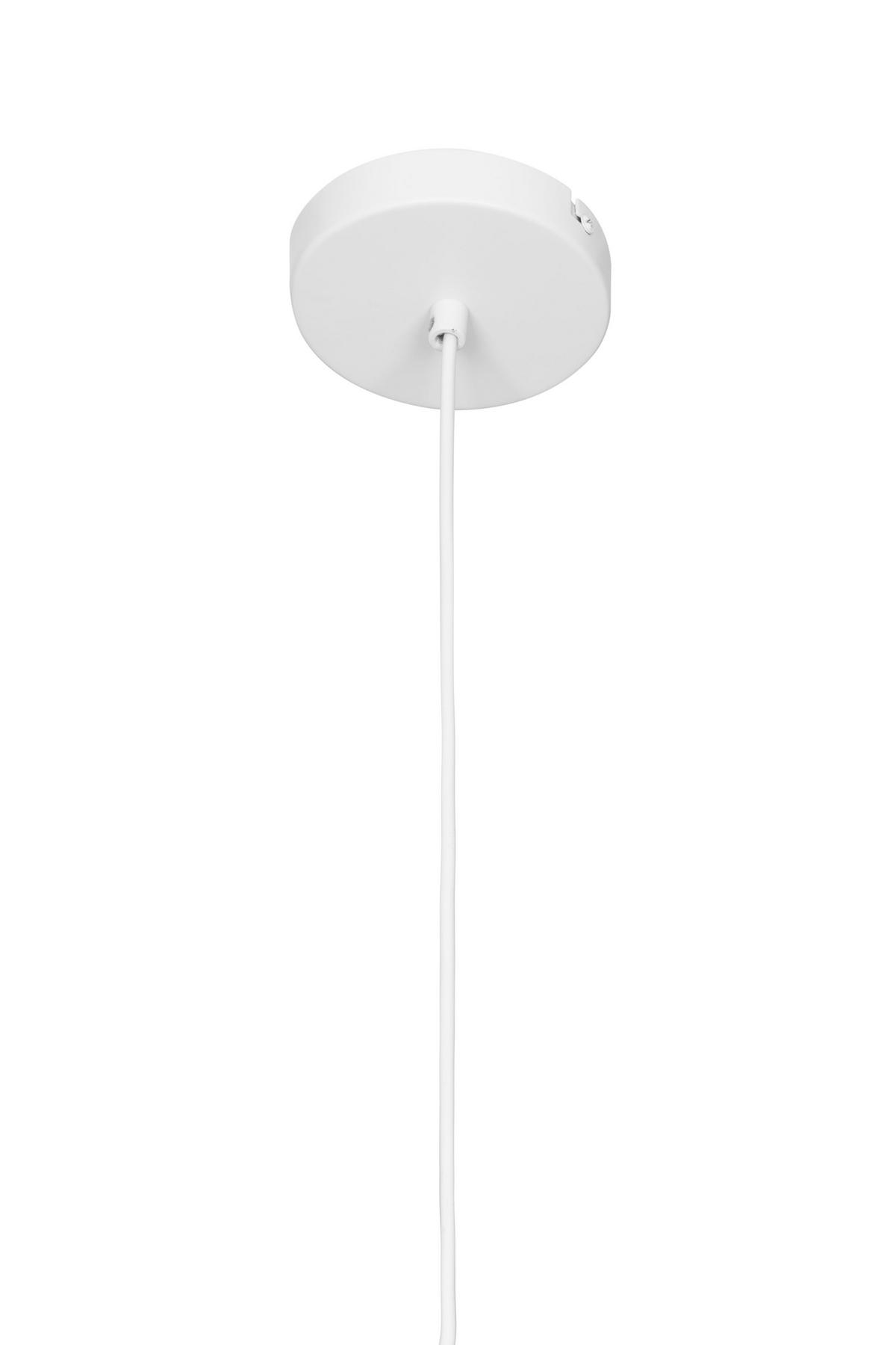 LAMPA WISZĄCA COPENHAGEN - biały, Design, metal (40/150cm) - Novel