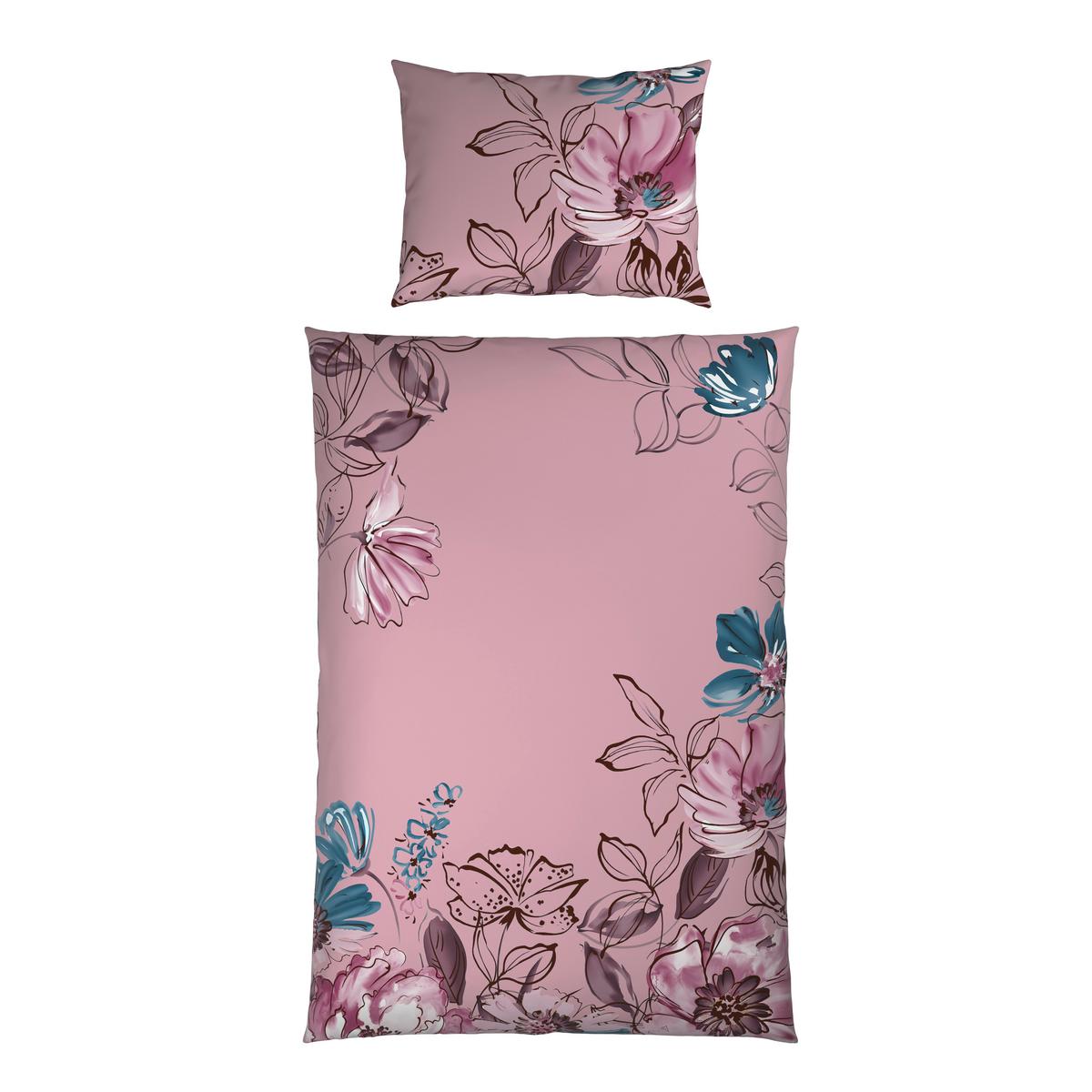 Posteljnina Toulon - sivovijolična, Moderno, tekstil (140/200cm) - Mömax