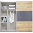 Compartimentare Interioară Korbach - gri, Modern, compozit lemnos (45/147/45cm) Compartimentare Interioară Korbach - gri, Modern, compozit lemnos (45/147/45cm)