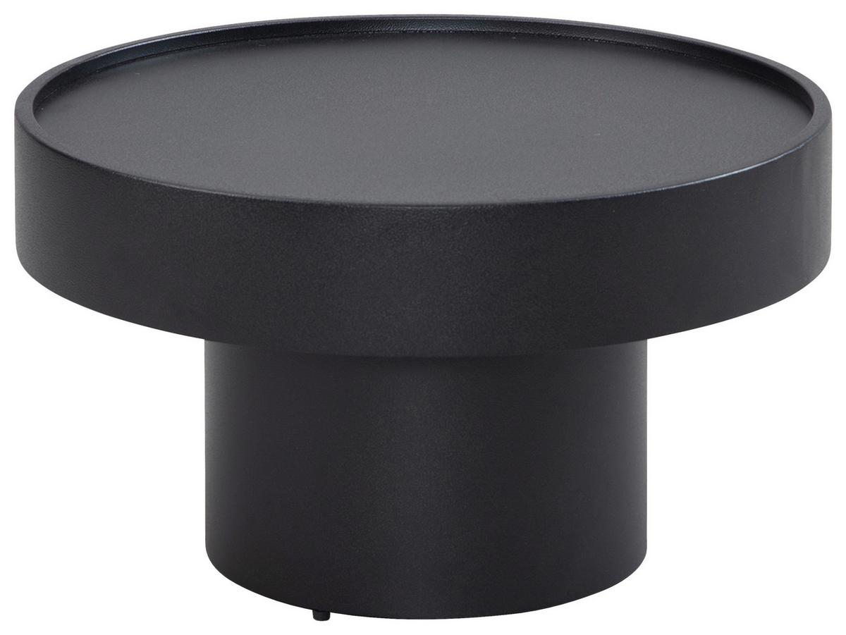 COUCHTISCH WL6.759 - Schwarz, Design, Metall (60/60/36cm) - MID.YOU