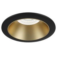DECKENLEUCHTE SHARE - Goldfarben/Schwarz, Trend, Metall (8.5/8,5/3,7cm) - MAYTONI