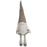 Wichtel Mud Weiss/hellbraun - Hellbraun/Weiss, Konventionell, Textil/Stein (56/170/40cm) - Mömax