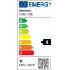 LED-LJUSKÄLLA 10582-3C - klar/aluminiumfärg, metall/glas (6/10,6cm) - Mömax