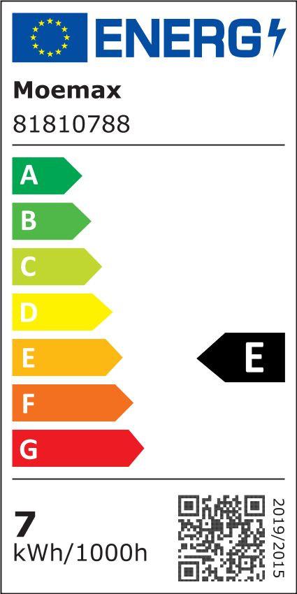 LED-Leuchtmittel 10582-3C in Alufarben max. 7 Watt - Klar/Alufarben, Glas/Metall (6/10,6cm) - Mömax