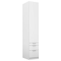 DULAP USI ROTATIVE ALABAMA - alb, Modern, material pe bază de lemn (47/229/54cm) - Modern Living