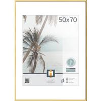 RAMKA NA ZDJĘCIA 660620 - kolor złoty, Basics, tworzywo sztuczne/szkło (71,1/51,1cm)