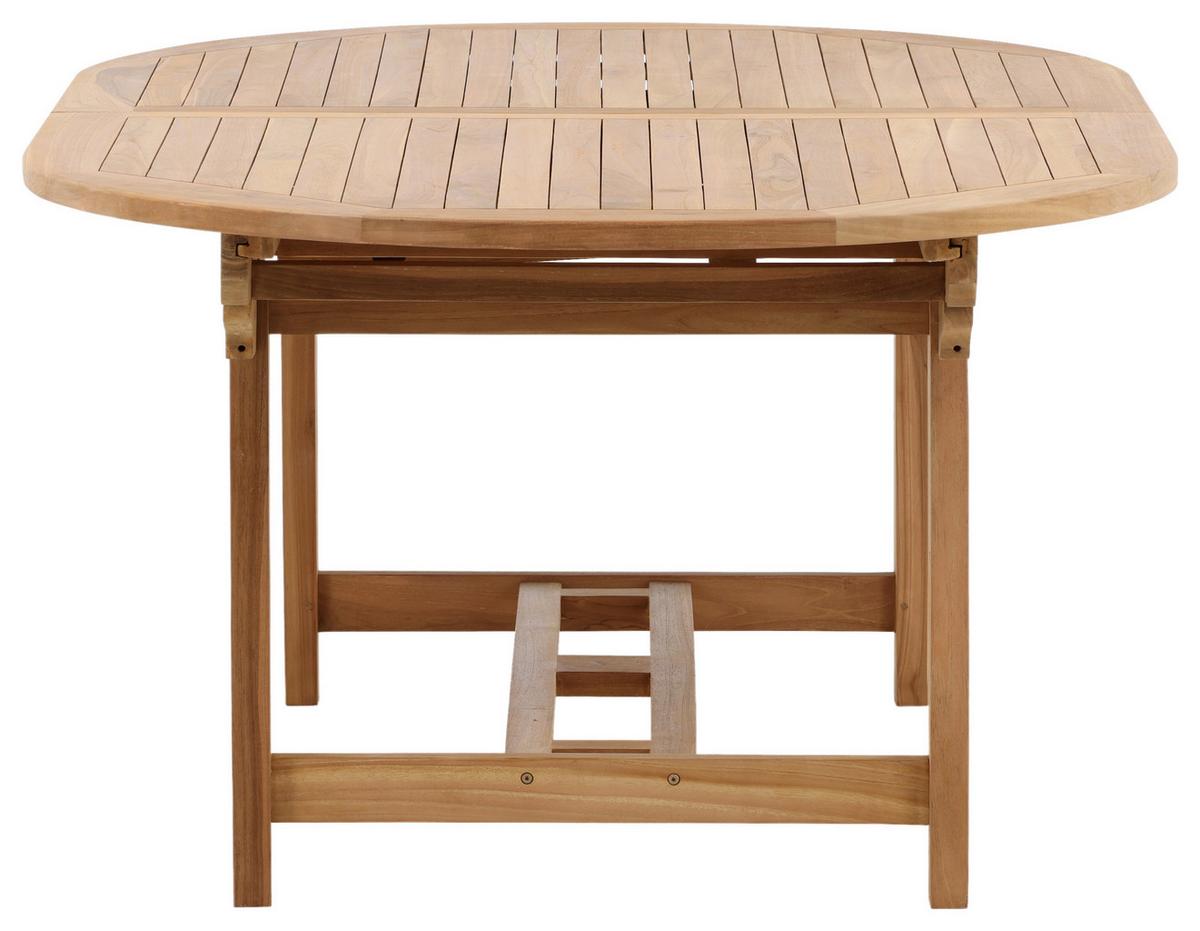 GARTENTISCH KENYA - Teakfarben, KONVENTIONELL, Holz (180/120/75cm) - Gardenson