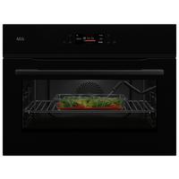 Kompaktbackofen NKK8N621B - Schwarz, Metall (59,5/45,5/56,7cm) - AEG