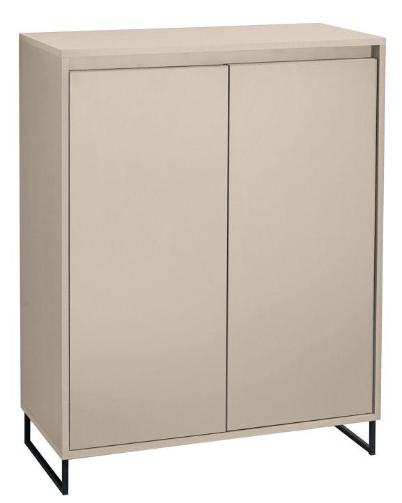 Comodă COLOGNE - cașmir, Design, material pe bază de lemn (80/103/38cm) - Modern Living
