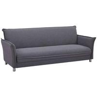 Zofa S Posteljno Funkcijo Modena, Siva - barve nerjavečega jekla/siva, Moderno, kovina/tekstil (207cm)