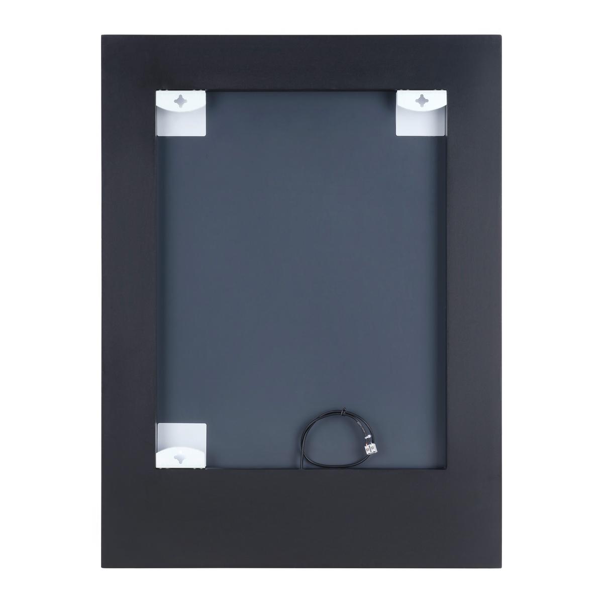 Leuchtspiegel Hermine Spiegelglas - Modern, Glas (60/80cm) - Mömax