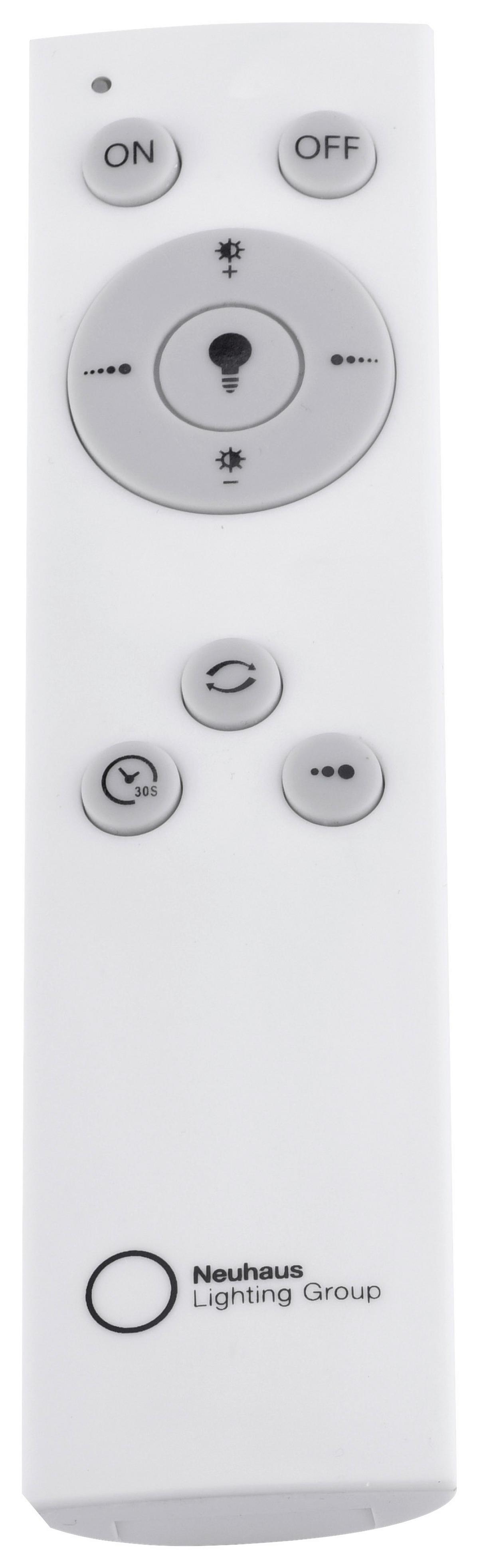 LED-Deckenleuchte Anika max. 54 Watt - Grau, Basics, Kunststoff/Metall