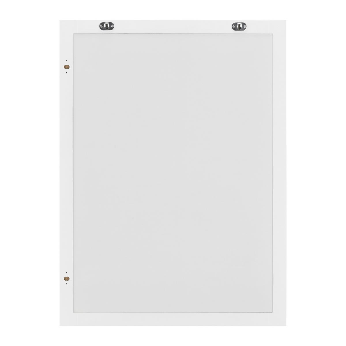 LUSTRO RICO - biały, Modern, drewno/szkło (58/78/1,5cm) - Bessagi Home