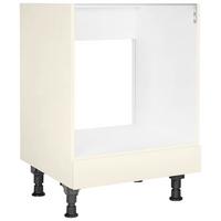 Herdumbauschrank Touch Magnolie - Magnolie, MODERN, Holzwerkstoff (60/87/56cm) - Nobilia
