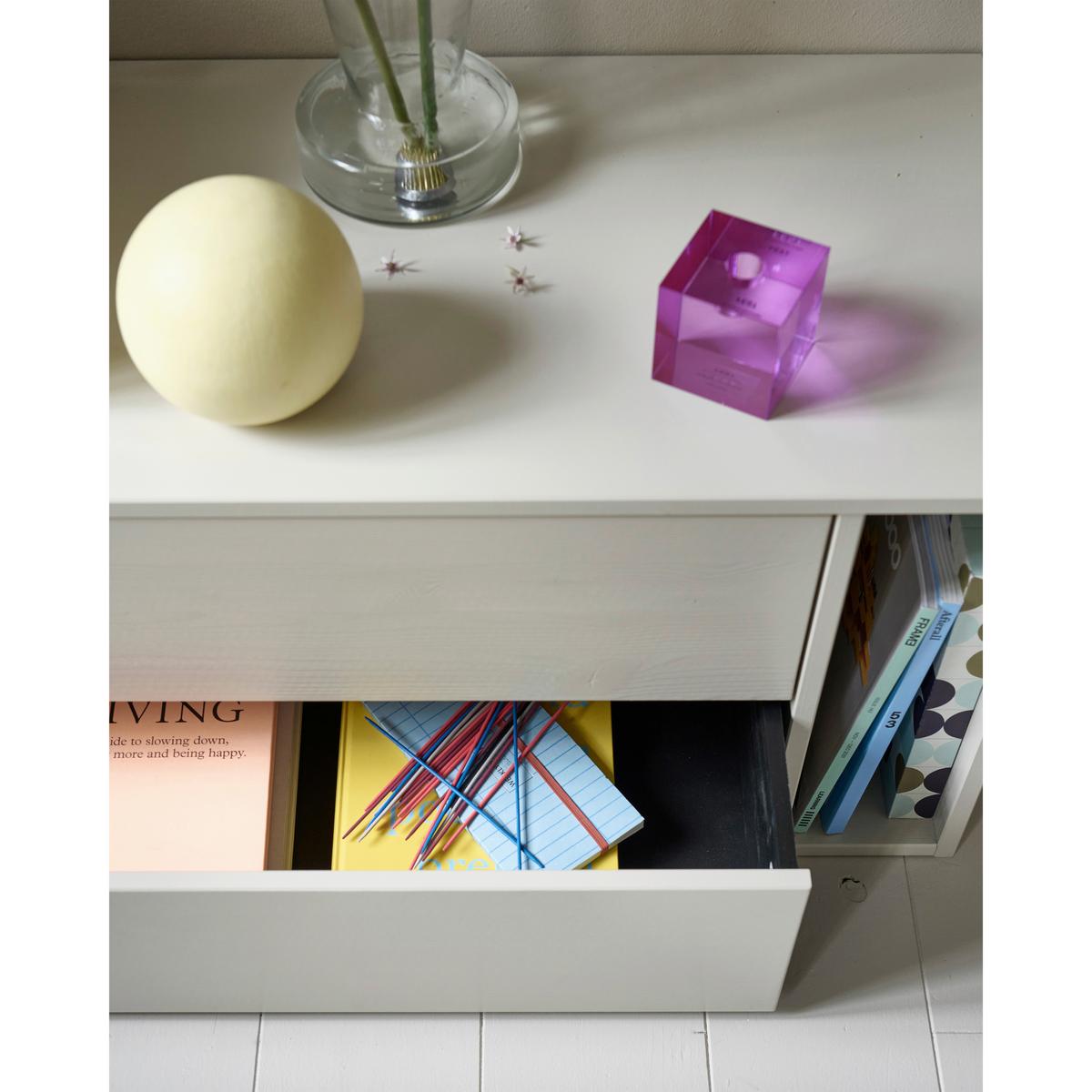 Lowboard Settle Down Grau - Grau, Design, Holz (200/45/44cm) - Livetastic