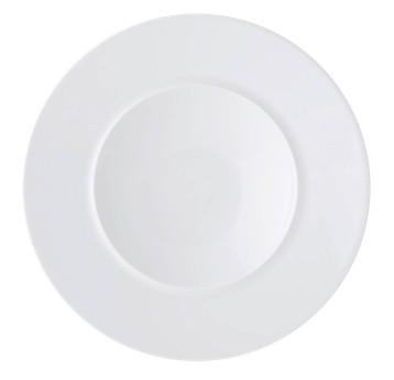 Duboki Tanjir 25cm Rosi - bela, Konvencionalno, keramika (25cm) - Gourmesto