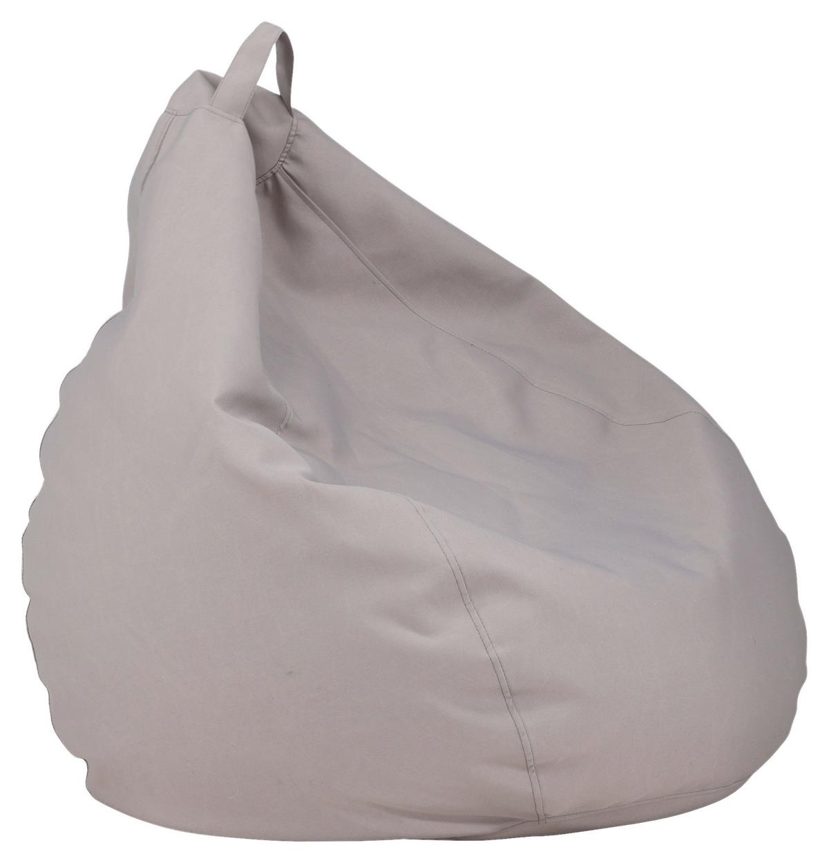 Outdoorsitzsack Bago ca. 90x110x90 cm Beige - Beige, KONVENTIONELL, Textil (90/110/90cm) - Gardenson