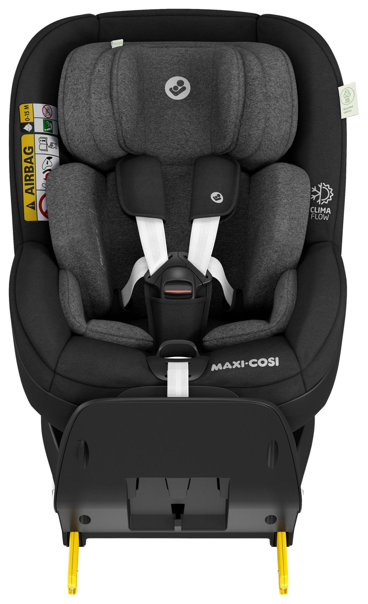 DZIECIĘCY FOTELIK SAMOCHODOWY 8515671110 MICA PRO ECO - czarny, Basics, tworzywo sztuczne/metal (44,2/64,8/68,3cm) - Maxi-Cosi