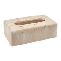 Cutie Pentru Șervețele Lux - nisipiu, Modern, plastic (22.3/13/7.1cm) - Mömax