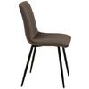 STOL LISA - grå/antracit, Lifestyle, metall/textil (45/88/56cm) - Mömax