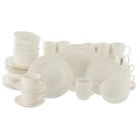 Étkészlet 22159 Fleur Royal - fehér, Basics, kerámia - Creatable