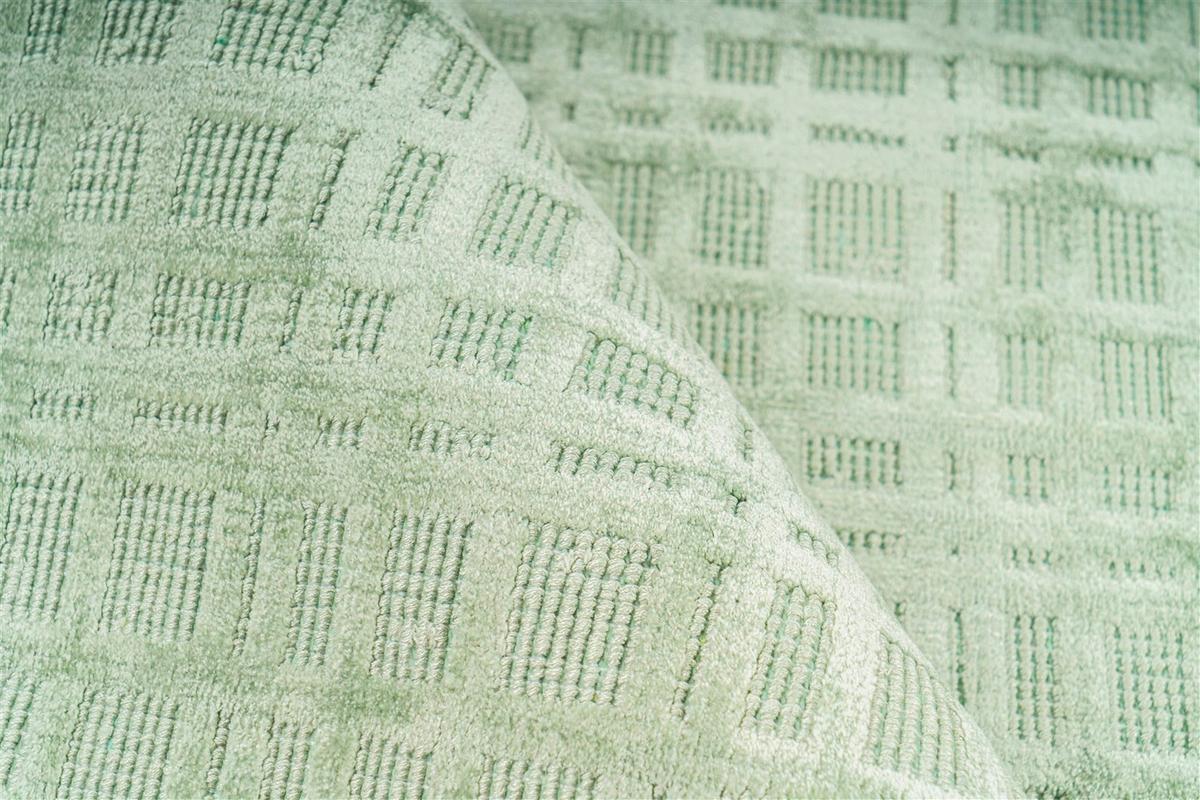 FLACHWEBETEPPICH KARMA 125 MINT 80CM X 150CM - Mintgrün, Basics, Textil (80/150cm) - Kayoom
