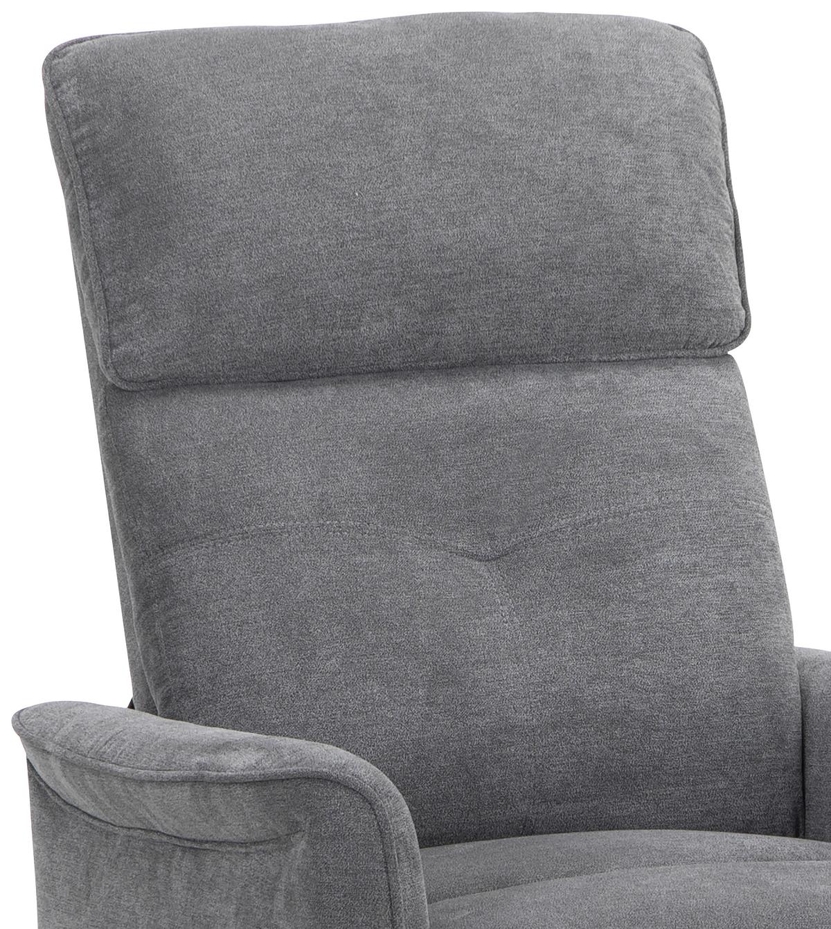 Relaks Fotelja Heat - siva, Basics, drvo/metal (79/106/98cm)