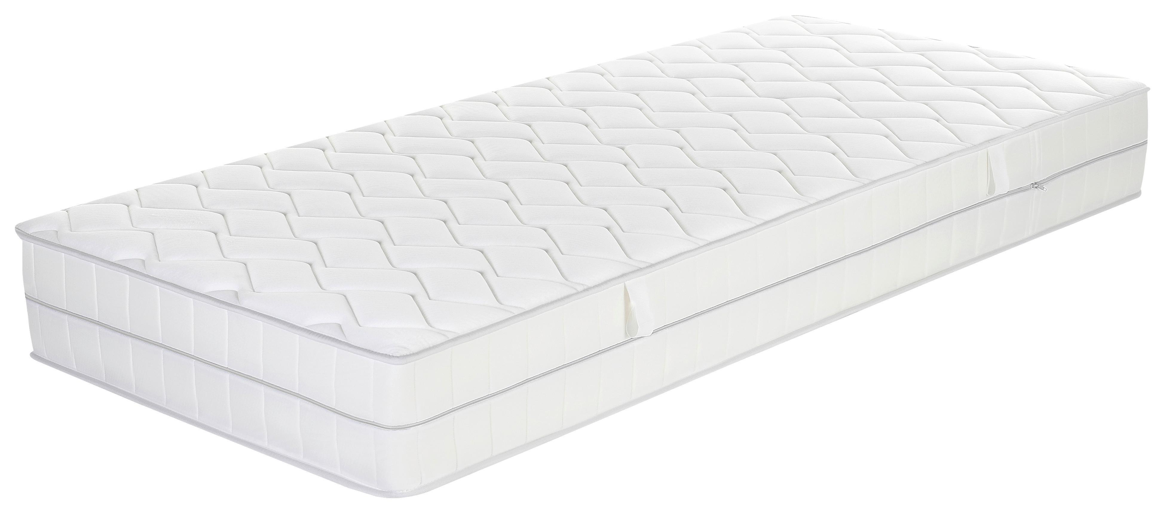 Kaltschaummatratze Air Deluxe ca. 90x200 cm - Weiß, Basics, Textil (90/200cm) - MID.YOU