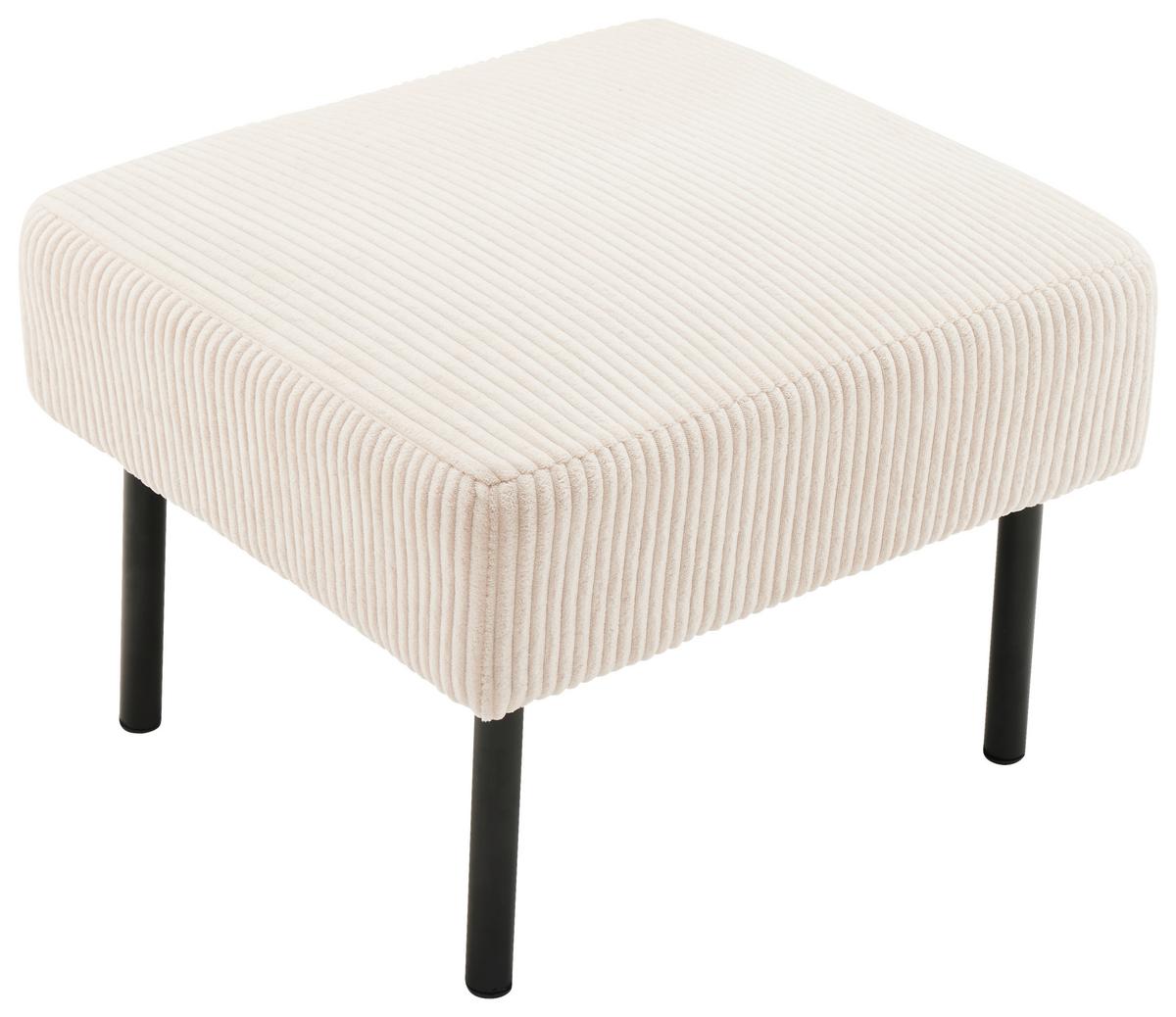Tabure Miami - bež, Moderno, drvo/metal (55/42/50cm) - Based