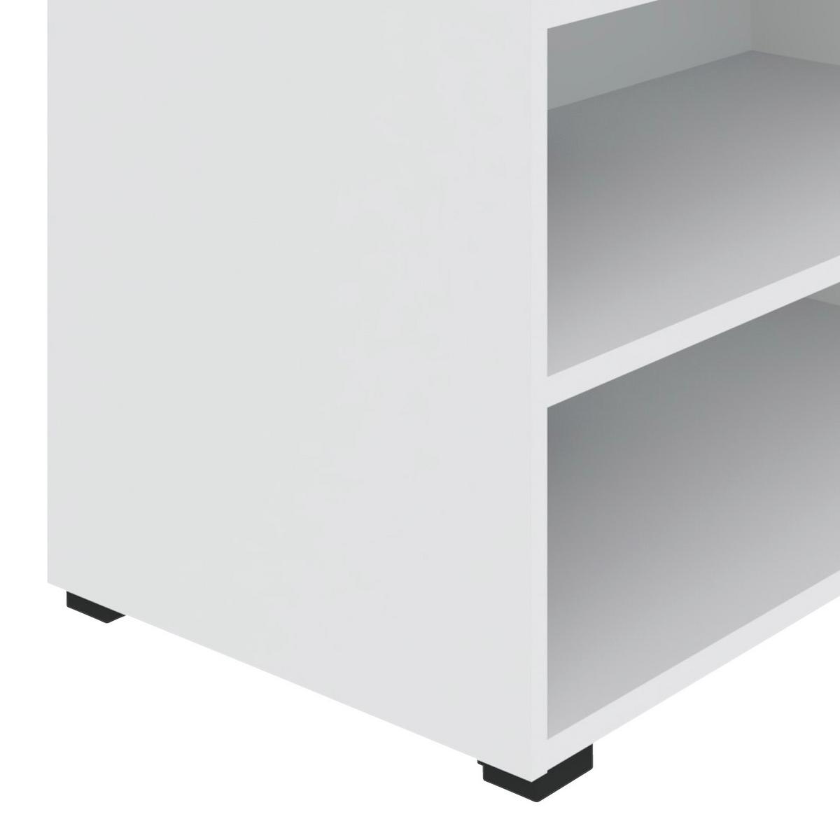 Regal Unit-Elements Maxi - bijela/crna, Moderno, drvni materijal (91,2/89,6/40cm) - Based