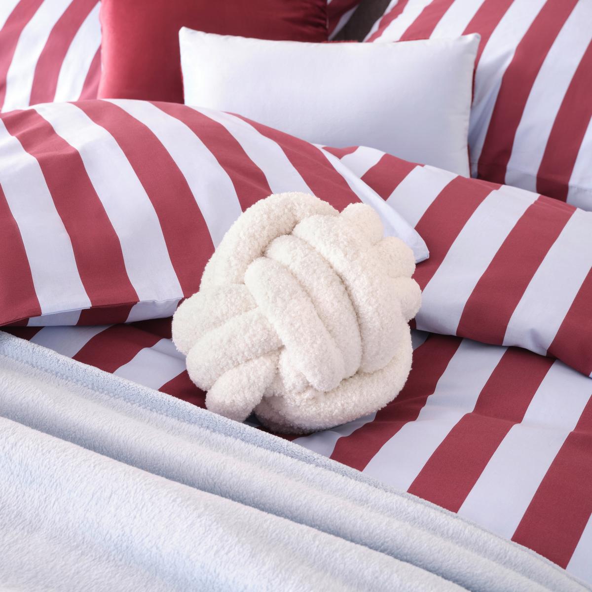 Zierkissen Malte Rot/Bordeaux ca. 45x45cm - Textil (45/45cm) - Mömax