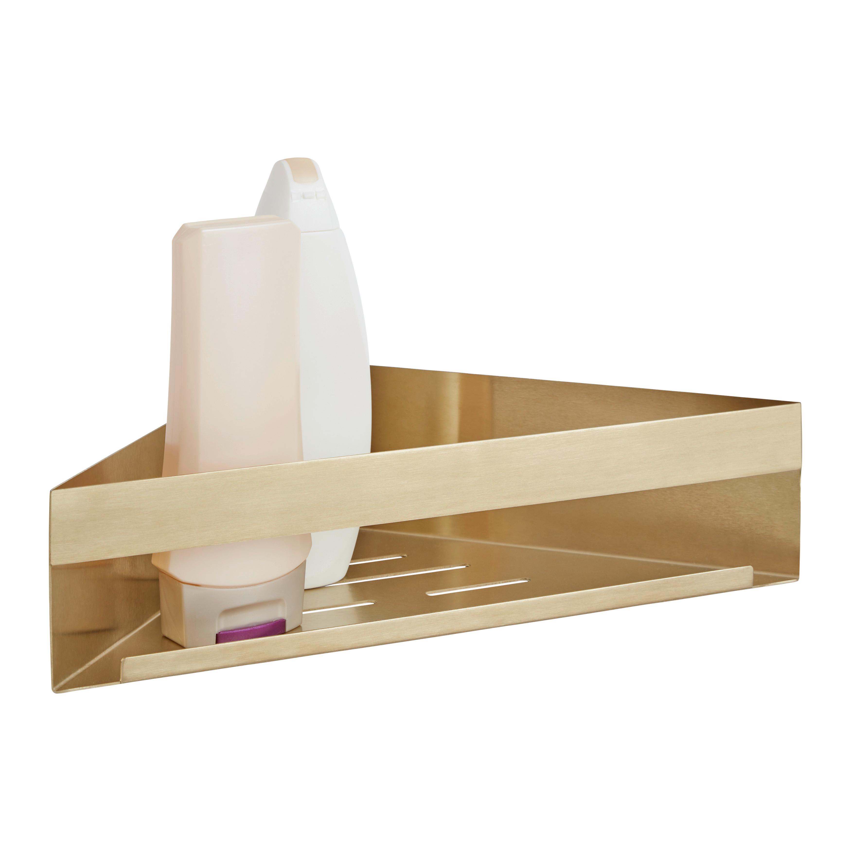 Eckregal in Goldfarben - LIFESTYLE, Metall (36/8/17cm) - Mömax