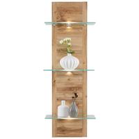 Wandpaneel in Eichefarben - Eichefarben, Modern, Glas/Holzwerkstoff (38/110/19cm) - Mömax